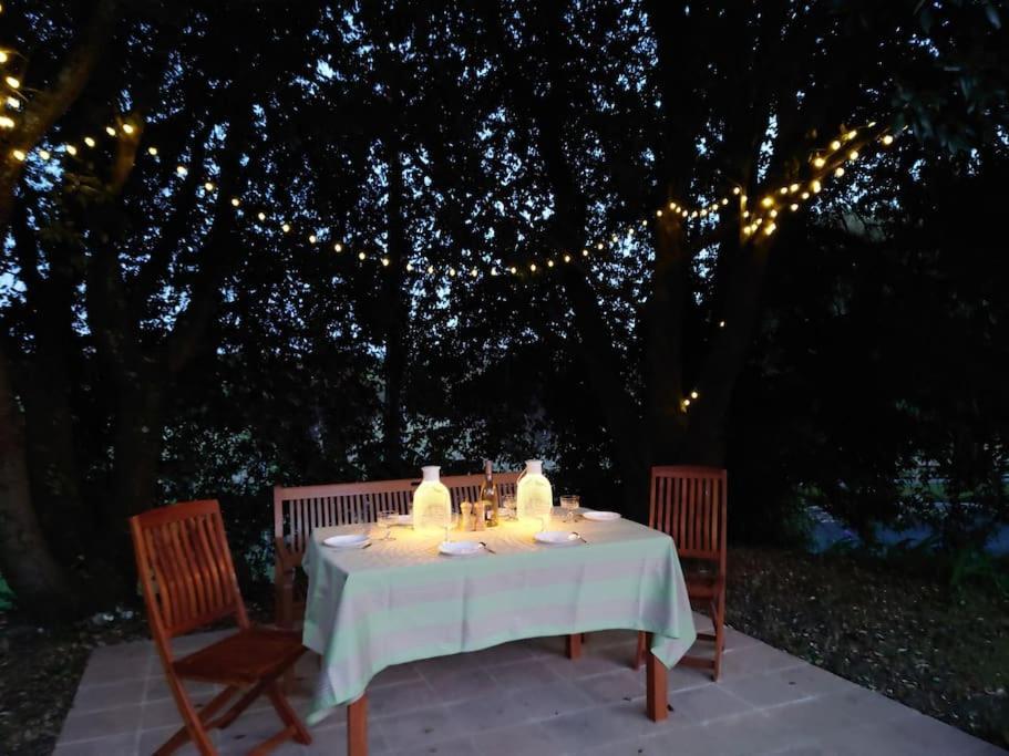 Entre Pierre Et Vigne - Charming Former Winery Farmhouse With Hot Tub & Swimming Pool Monestier  ภายนอก รูปภาพ